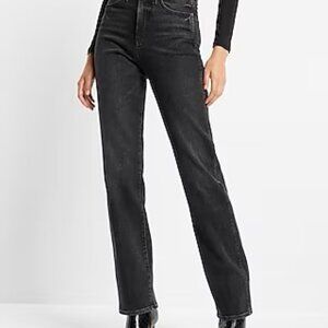NWOT Express Modern Straight High Rise Jeans